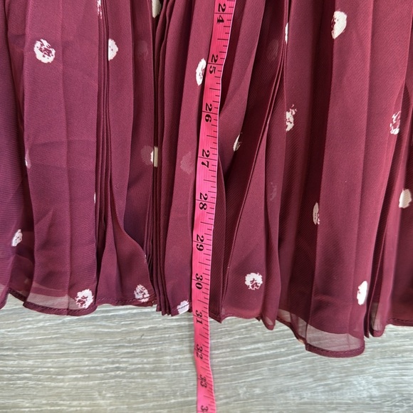 JASON WU Pleated Polka-Dot Midi Skirt 4 - Picture 7 of 11